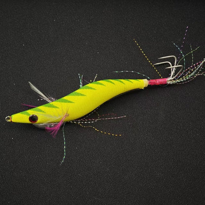 Ackibbik 2pcs/set 14cm Shrimp Baits Shrimp Fishing Lures Sea Fishing Shrimp Lure Luminous Squid Jig Hook Shrimp Prawn Lure