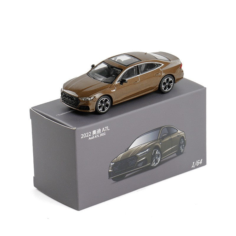 JKM 1:64 A7 2022 Alloy Car Diecasts & Toy Vehicles Car Model Miniature Scale Model Car For Children