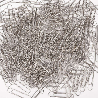 300pcs small size paper clips for office, school and personal use