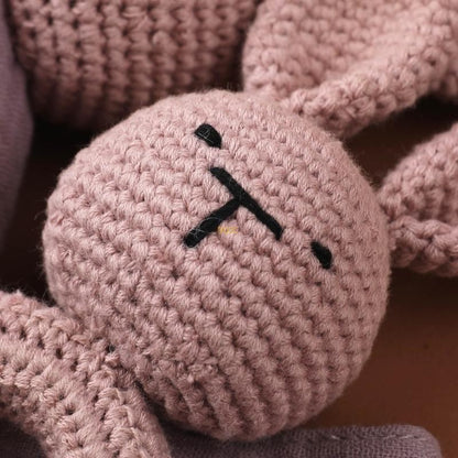 5Pcs Baby Soothing Doll Toy Burp Cloth Pacifier Chain and Teether with Tassels Board for Comfortable Teeth Care