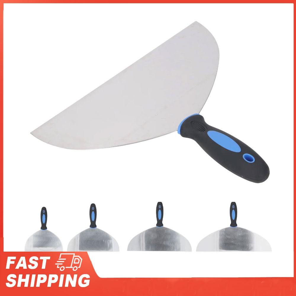 Espátula de Aço Inoxidável Ferramenta Raspador de Massa Papel de Parede Tinta Decalques Raspador de Gesso com Furo para Pendurar para Reparo de Drywall