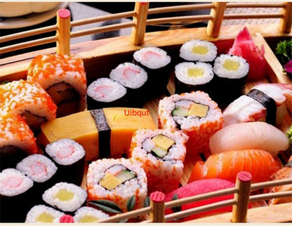 Ponte de Sushi de Madeira Japonesa Barcos Pinheiro Criativo Sushi Sashimi Prato Bandeja Louça de Sushi Decoração Enfeite