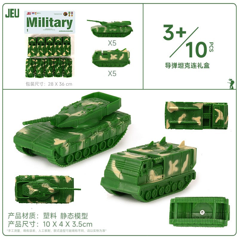 ViiKONDO Bonecos Soldados Exército Brinquedos Modelo Veículo Militar Acessórios Jogo de Guerra Tanque Radar Lançador de Mísseis Artilharia Caça Quartel Ponte