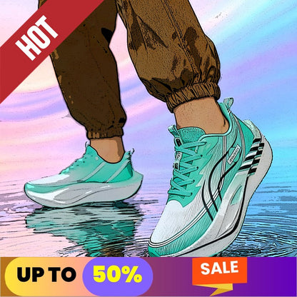 Running Shoes Casual Carbon Board Marathon Men Sports Tenis Air Breathable Women's Comfortable Athletic Nonskid Leisure Sneakers