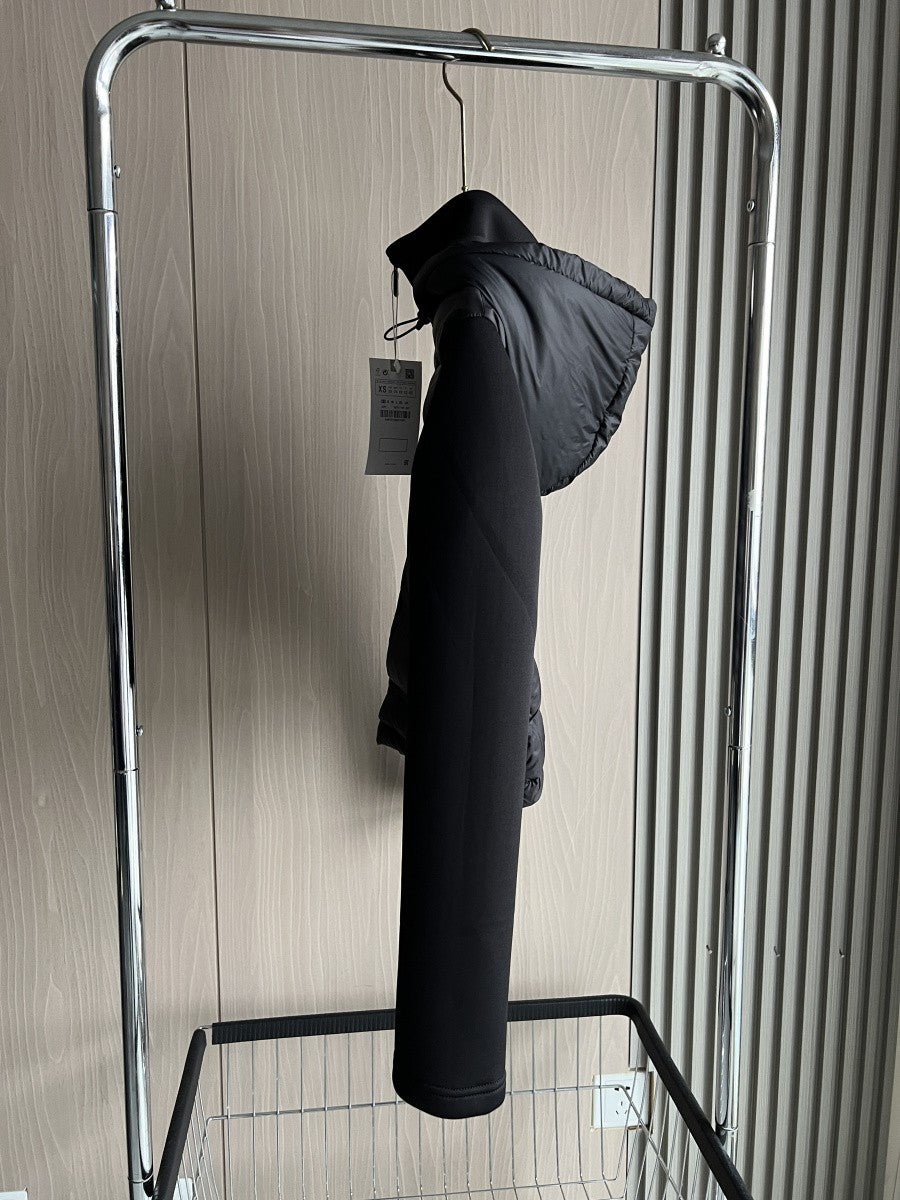 2025 Winter New Arrival  Women's Lightweight Warm Down Jacket with Long Sleeves and Zippered Hooded Sports Coat 4391742