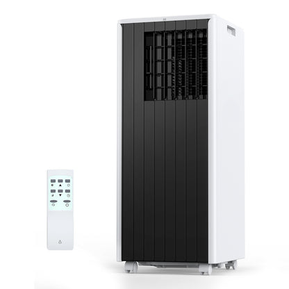 Ar Condicionado Portátil 8000 BTU, Unidade de Resfriamento AC 3 em 1, 2 Velocidades, Timer 24H, Baixo ruído, Instalação rápida para Quarto e Escritório