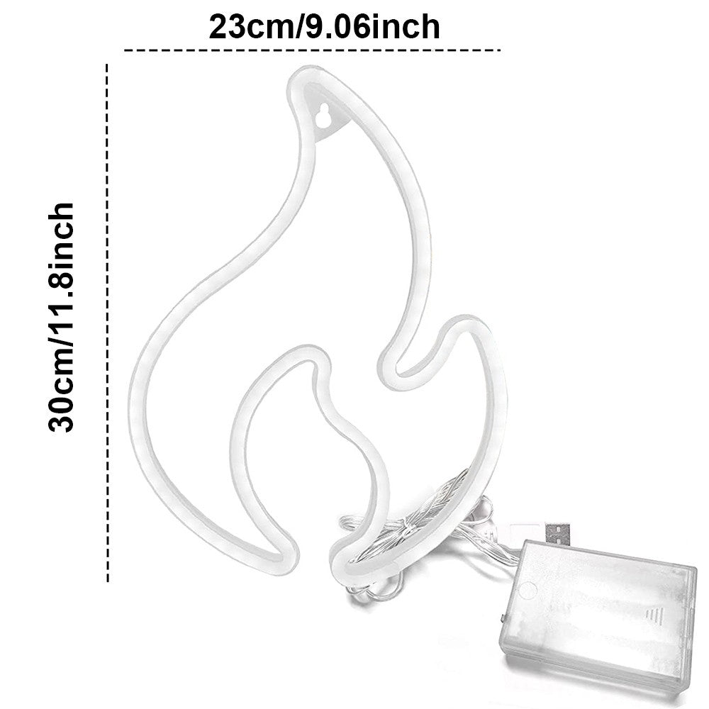 USB/Battery LED Neon Lights Sign for Wall Art Decor Heart Gaming Bar Bedroom Decoration Hanging Neon Sign Party Alien Night Lamp