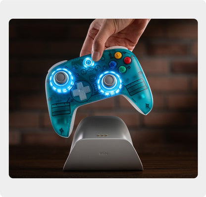 8BitDo Ultimate 2 Wireless Gaming Controller for PC & Android with TMR Joysticks, Switchable Triggers, Motion Control, 8Speed