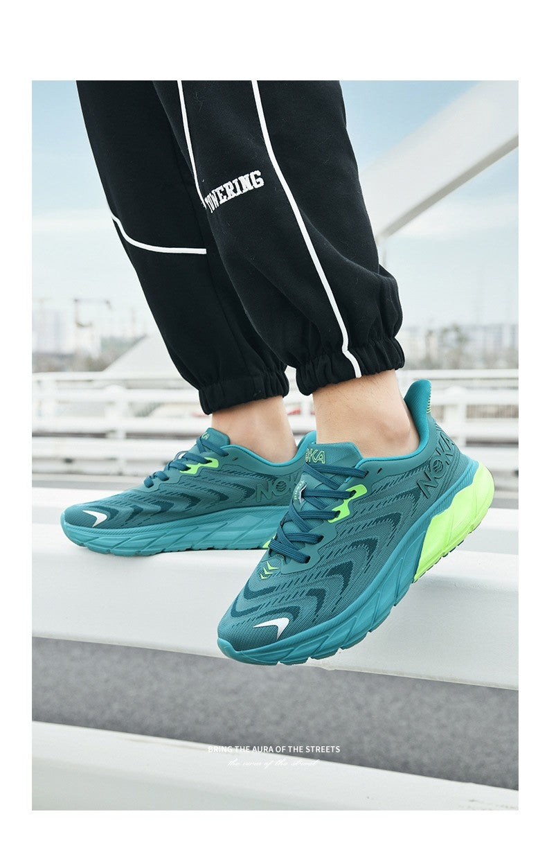 TQBQQ Men's Running Shoes Lightweight Breathable Comfortable Cushioned Sneakers for Walking Gym Casual Wear Athletic Shoes