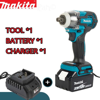 Makita TW004 Parafusadeira de Impacto Recarregável com Bateria Máquina Parafusadeira Elétrica Sem Escova Parafusadeira Elétrica Li-ion XGT oferta especial