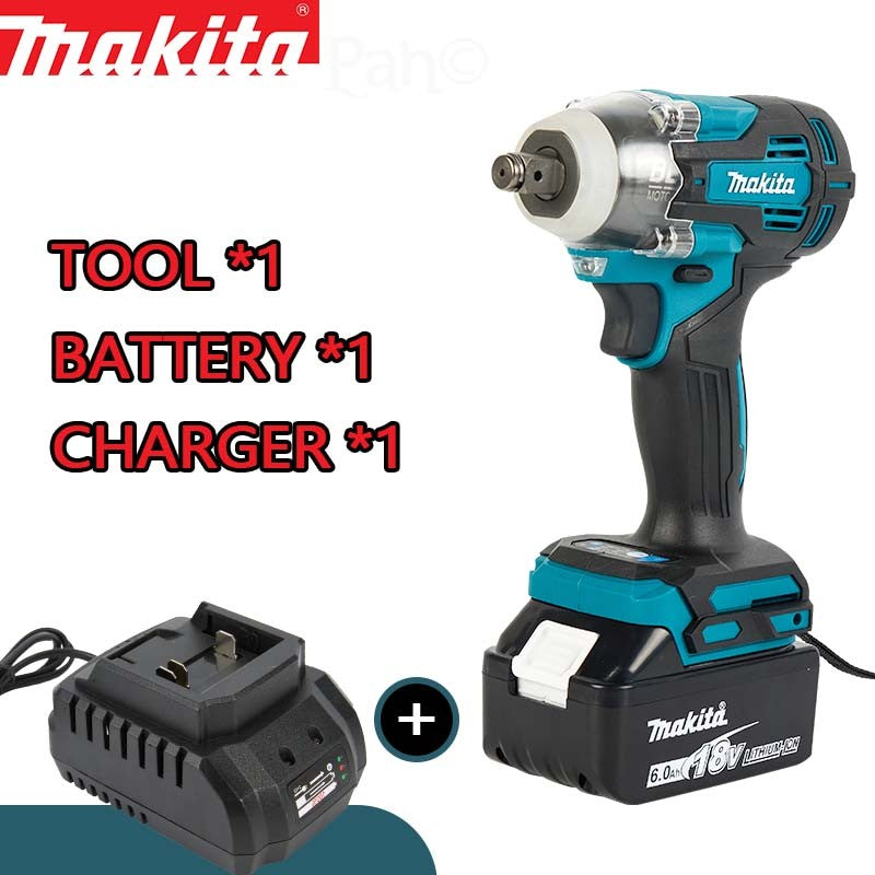 Parafusadeira Makita TW004 a Bateria com Bateria Máquina Parafusadeira Parafusadeira Elétrica sem Escova Li-ion XGT oferta especial