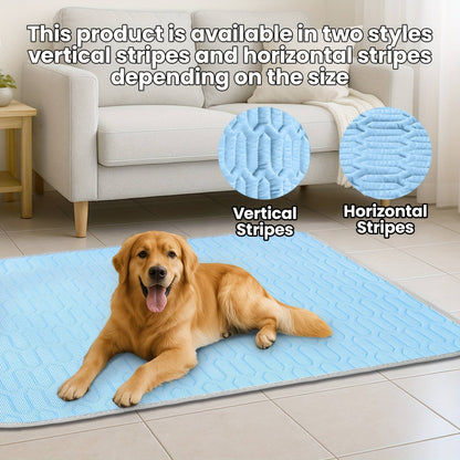 MODELO ICE-COOL ATUALIZADO 2025 Tapete Gelado para Pets e Cama para Gatos e Cães Pequenos, Médios e Grandes