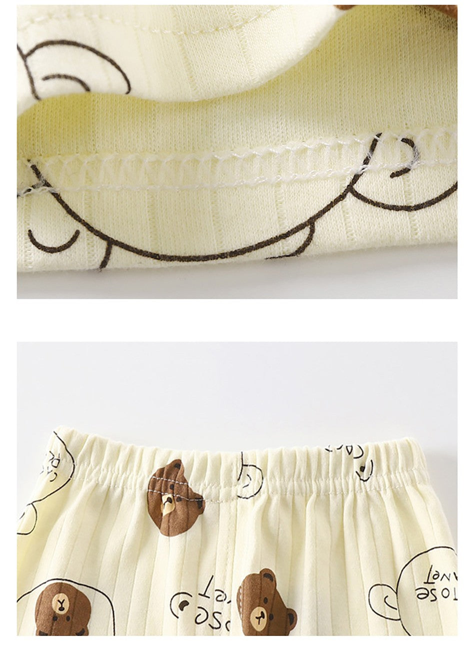 Kids Casual Autumn Long Sleeve Pajamas Set Boys and Girls Cartoon Print Home Wear Comfortable Soft Fabric Sleepwear