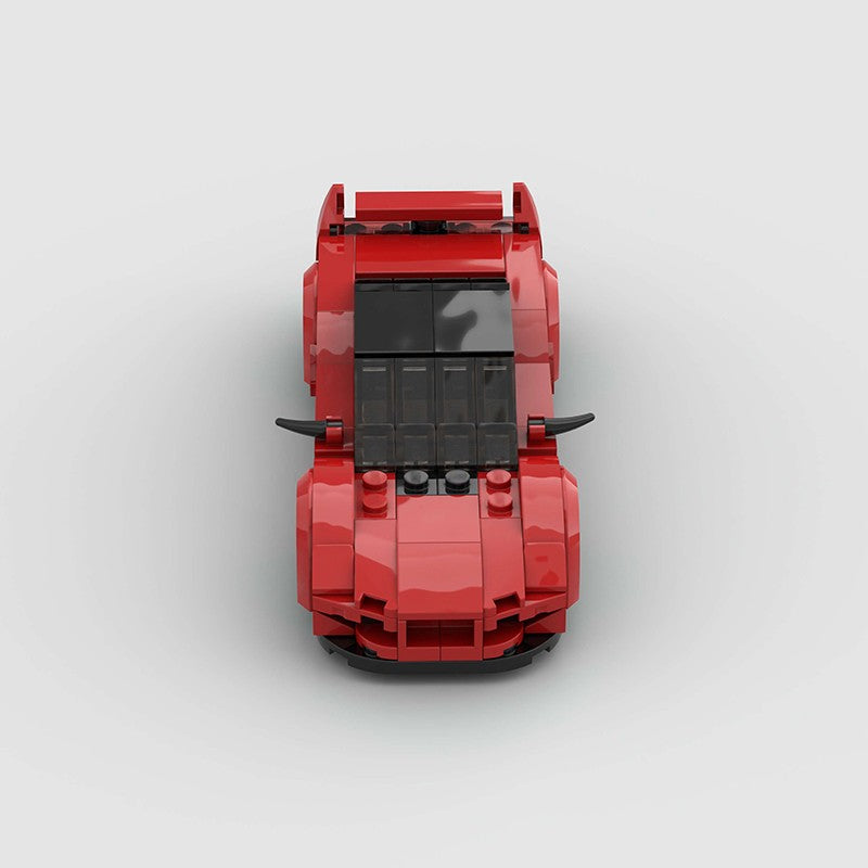 MOC Carro Esportivo de Corrida Veículo Cidade Speed Racer Modelo Técnico Blocos de Construção Tijolos Supercarro F1 Brinquedos Infantis Presentes para Meninos NSX