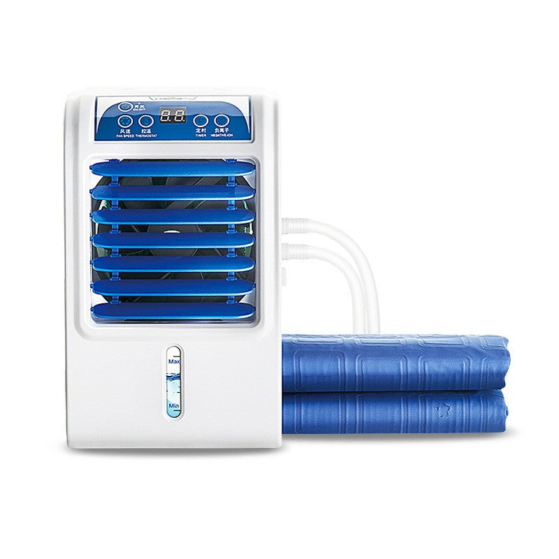 Almofada de resfriamento para cama de circulação de água 12V, almofada de resfriamento de gelo, almofada de resfriamento, colchão de refrigeração resfriado a água, ventilador de refrigeração, condicionador de ar