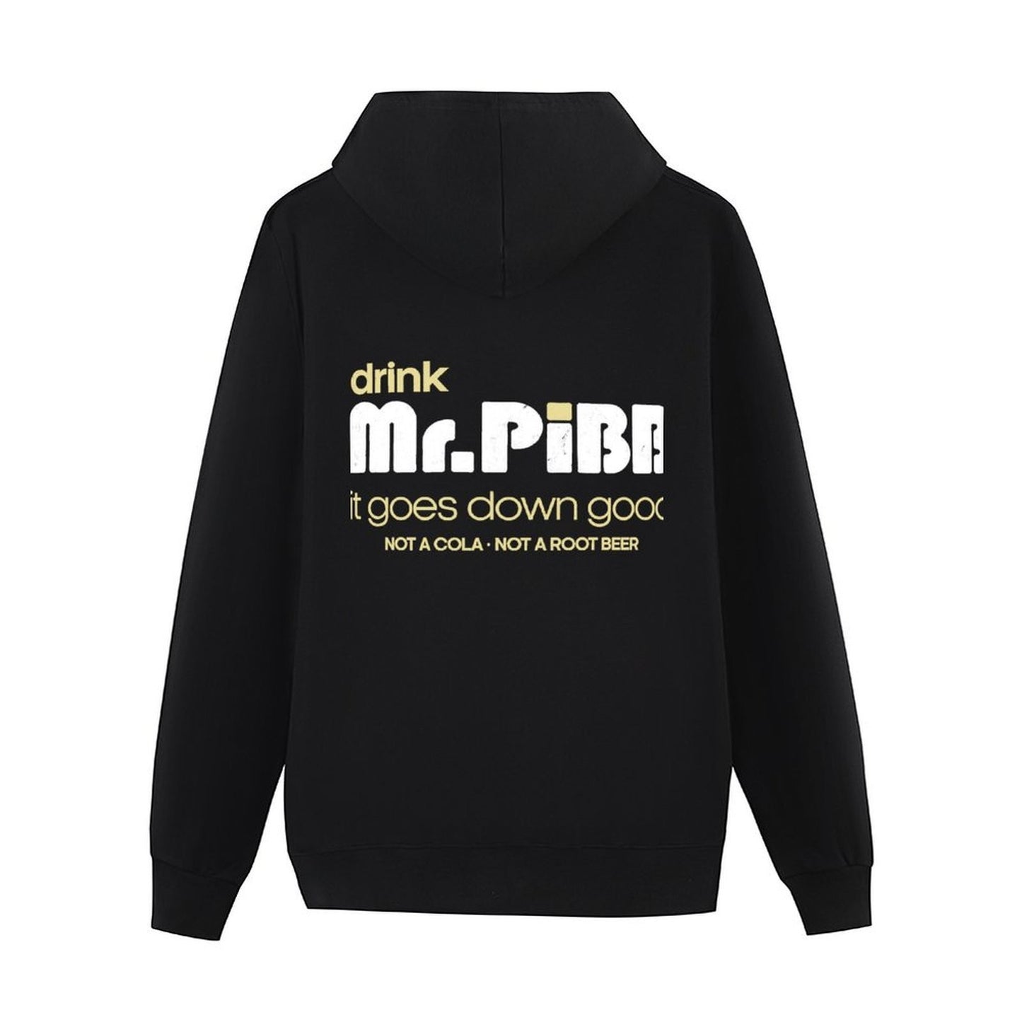 Drink Mr Pibb // Vintage 80s Distressed Style Hoodie fashion men anime clothes blouse aesthetic clothing men's oversize hoodie