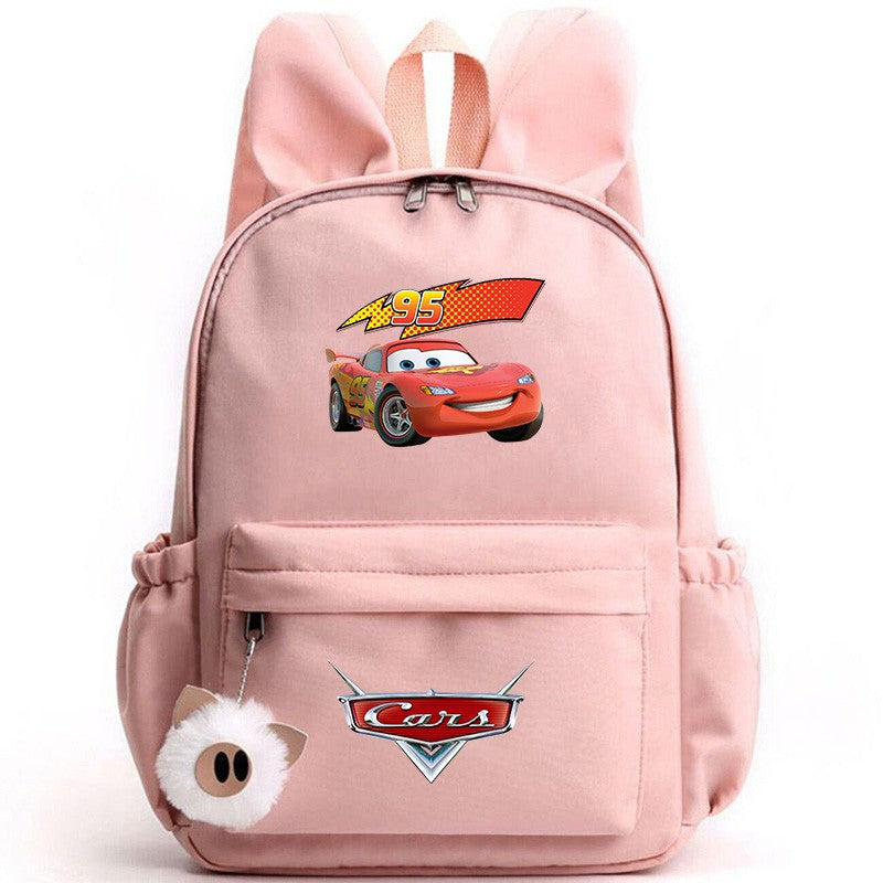 Mochila Relâmpago McQueen Carros Pixar para Meninas Meninos Adolescentes Crianças Mochilas Escolares Mochilas de Viagem