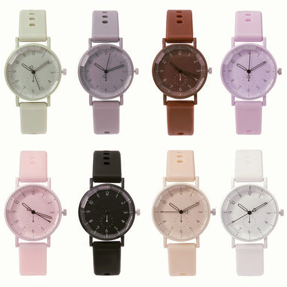 Pink Digital Simple Women Dresses Brand Watches Fashion 2023 New Casual Silicone Strap Ladies Quartz Watche Gift Clock