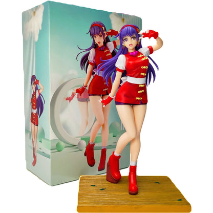 King of Fighters SNK Series Street Dominator: Ma Gong Athena Shouya Street Dominator 98 Fighting 1/7 Modelo de Brinquedo Presentes para Fãs