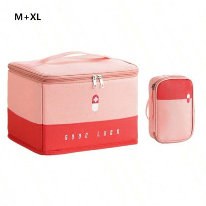 Medical Bag Portable Travel First Aid Kit Waterproof Large Capacity Medicine Storage Organizer Emergency Bag Camping