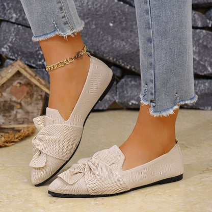 2025 Women Flats Walking Shoes Pointed Top Solid Color Loafers Mesh Breathable Shoes Comfortable Women Sneakers Zapatos De Mujer
