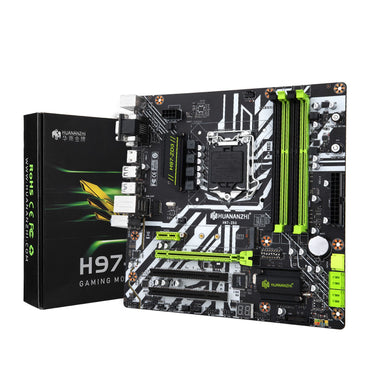 Placa-mãe HUANANZHI H97 ZD3 H97 LGA 1150 M-ATX SATA3 USB3.0 Suporte NVME NGFF M.2 SSD RAM não-ecc core i3 4130 i5 4460 i7 4770