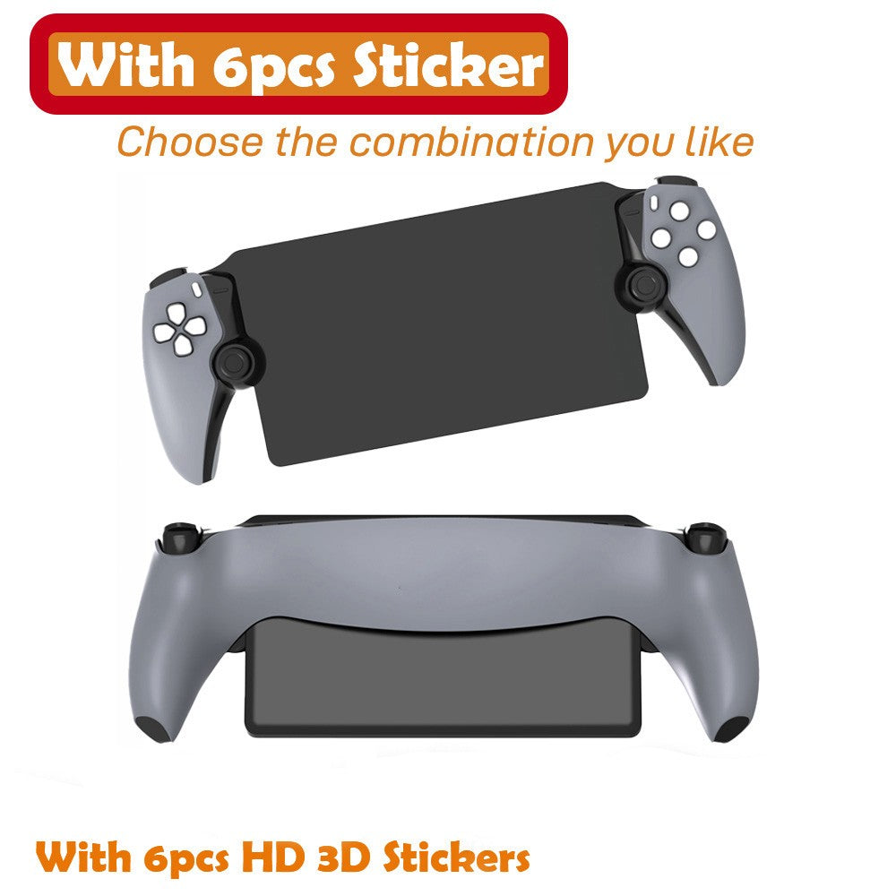 Limited 30th Anniversary for PS5 Pro Faceplate Vinyl Logo Sticker P-5 Fat Console Cover Face Plate Shell Replacement