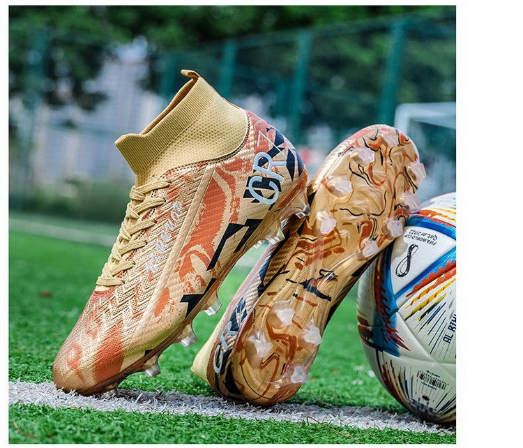 Man Football Shoes Professional Society Soccer Cleats Soccer Boots Non-slip Training Sneaker Artificial Quality Grass Footwear