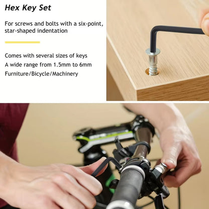 Kit de Ferramentas com 108 Peças Jogo de Ferramentas para Casa Kits de Ferramentas Domésticas DIY para Reparos e Manutenção em Casa