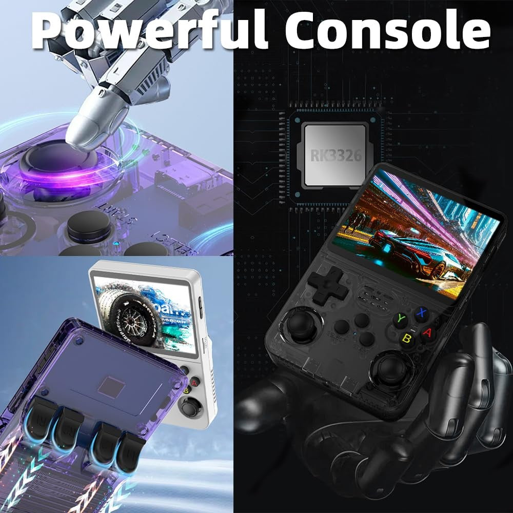 R36S Retro Handheld Game Console One RAM Arkos System 3.5 Inch IPS Screen Portable Pocket Video Player Game 20000+ Consola