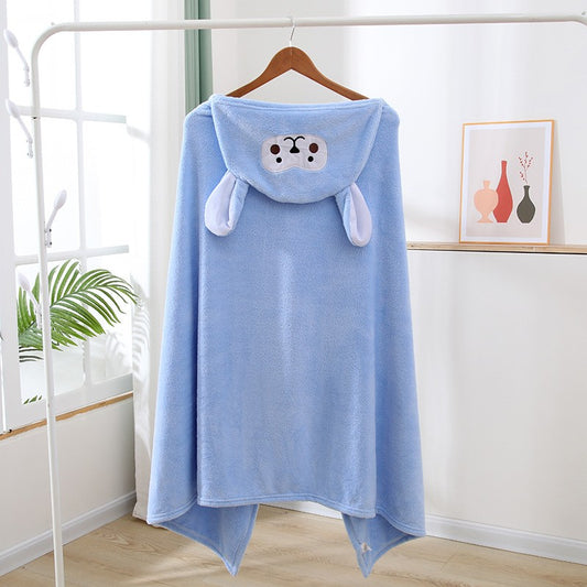 70x140CM Baby Bath Towel Hooded Ultra Soft Towel Highly Absorbent Bathrobe Blanket Toddlers Shower Gifts for Boys Girls