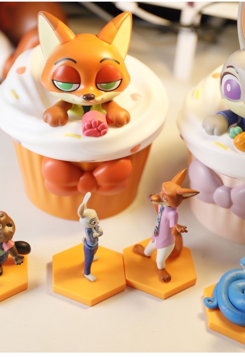 Copo de Água Original em Formato Disney Zootopia 2 Nick Judy Copos Estilizados de Desenho Animado com Alça Transversal Presentes Kawaii de Aniversário para Meninas e Meninos