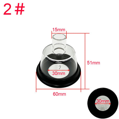 Máscara de Anestesia Pet NO.1-NO.6 para Cães Gatos Transparente Ressuscitador Manual Anestesia Veterinária Máscara de Oxigênio para Animais de Estimação Sala de Cuidados