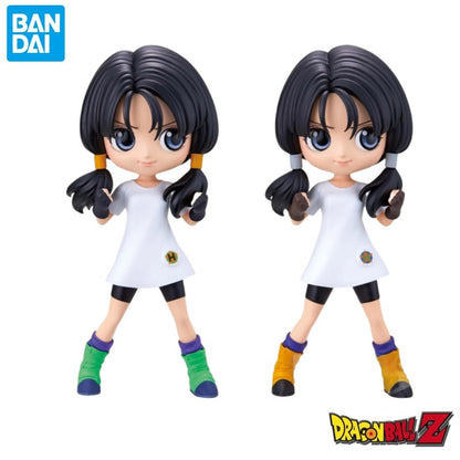 Em estoque Bandai Model Doll Marca Nova Embalagem Dragon Ball Qposket Videl Personagens de Anime Originais Kit de Garagem Colecionável