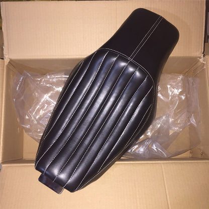Assento de Couro Sintético (PU) de Motocicleta para Piloto e Garupa Dianteiro Traseiro para Harley Sportster XL Iron 883 1200 48 Forty-Eight 2004-2015 16