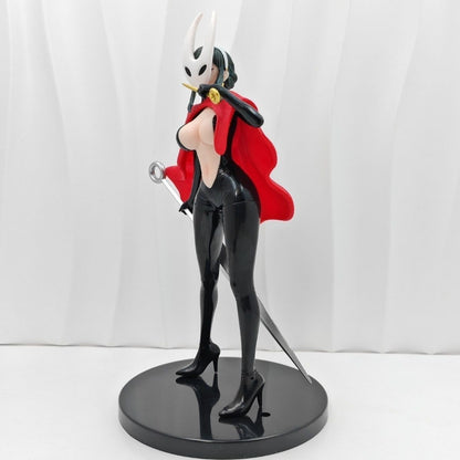Boneco de Anime Hollow Knight Hornet Yor de 23cm em estoque, Figura de Ação Hentai, Máscara Pode Ser Substituída, Modelo de Coleção em PVC, Brinquedos de Boneca