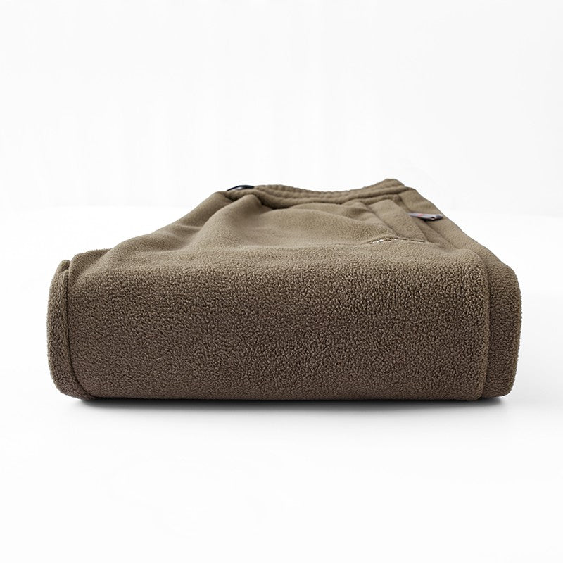 Brand Winter Wool Sweatpants Men's Thickened Double-Sided Fleece Casual Trousers Jogger Men's Outdoor Down Cotton Warm Pants