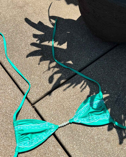 2025 Women Swimsuit Bold Leopard Print and Yellow Patchwork Bikini Set  Perfect for Beach Wear and Pool Parties Summer Getaways