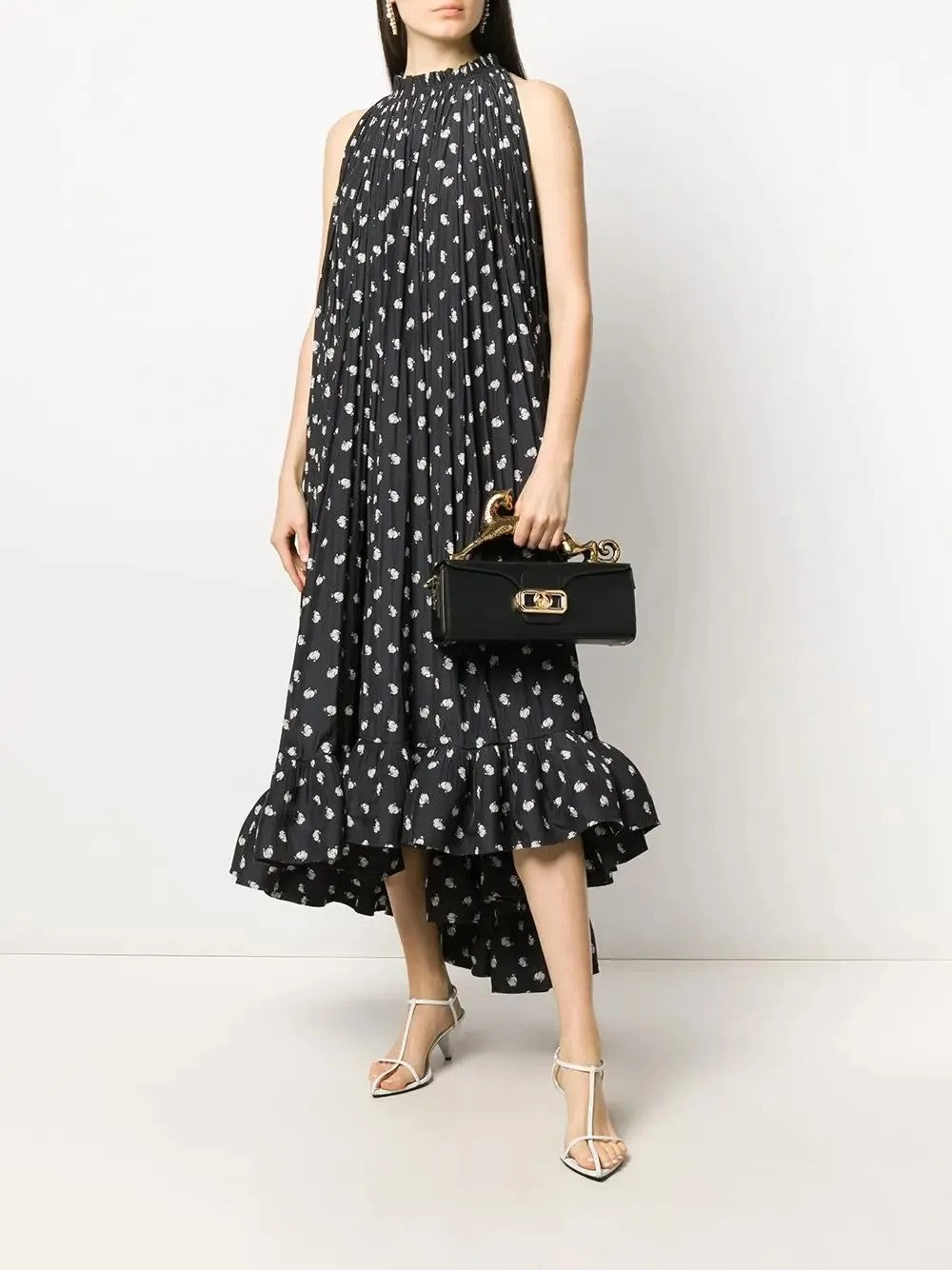 Elegant Fashion Luxury Brand Replica Handbag for Women New In High-Quality Metal Handle Designer Shoulder Bag Rectangular Shape