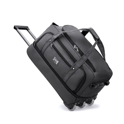 Multifunctional Trolley Travel Bag, Large-Capacity Men's and Women's Business Boarding Bag, Short-Distance Luggage Bag, Portable