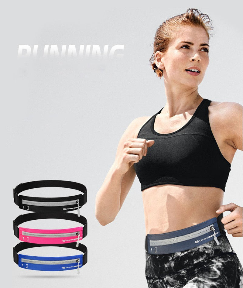 Running Belt Waist Bag for Cell Phone Sports Fanny Pack Waterproof Men Women Hidden Gym Bags Pouch