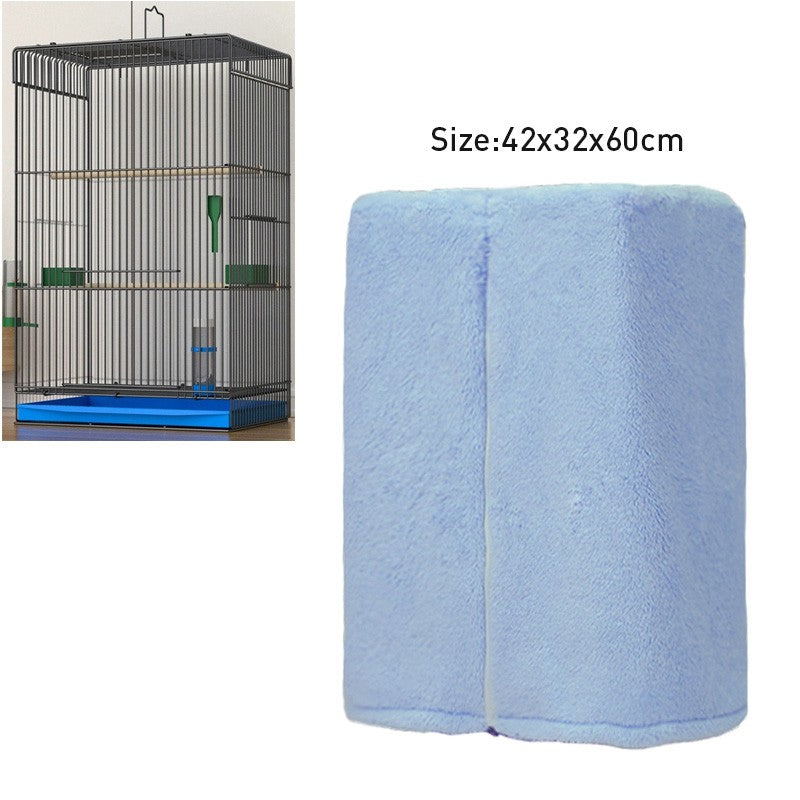 Capa Para Gaiola De Pássaros De Inverno Quente Respirável À Prova De Respingo Grande Capa Para Gaiola De Pássaros Sombra Protetora Para Gaiola De Papagaio Produtos Para Pássaros