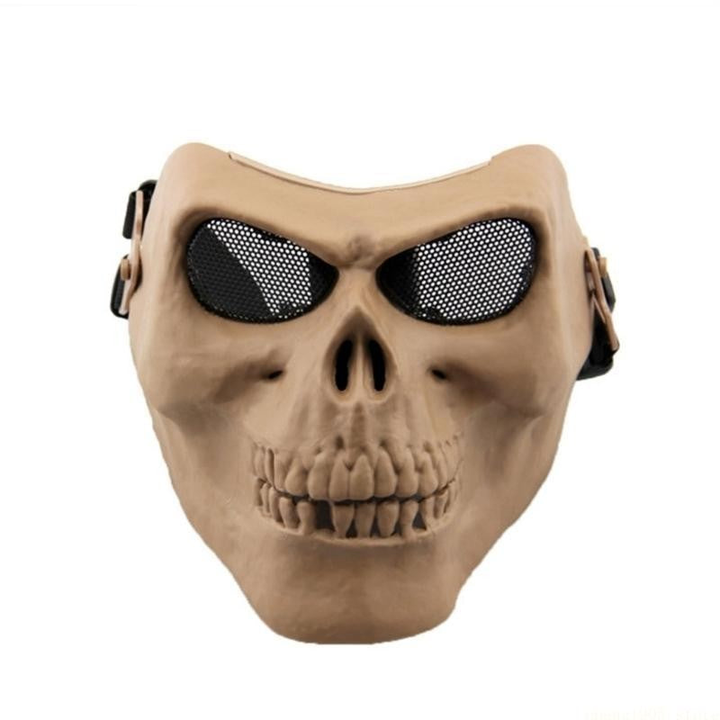 QX2E Universal Skull Mask 1PC Outdoor Halloween and Film Set Decoration