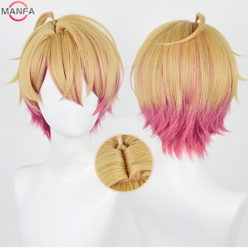 Perucas de Cosplay de Alta Qualidade Arima Kana Hoshino Akuamarin Hoshino Rubii Hoshino Ai, Fibra Resistente ao Calor, Perucas de Anime de Cosplay