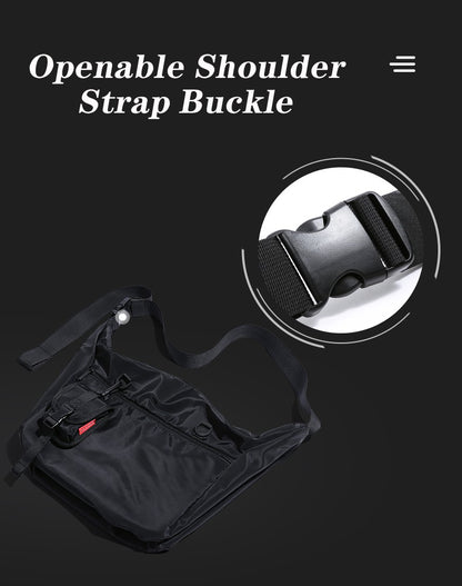 MOYYI INS Korean Style Men Messenger Bags Women Travel Casual Large Hobo Bag Waterproof Nylon Laptop Crossbody Shoulder Bag