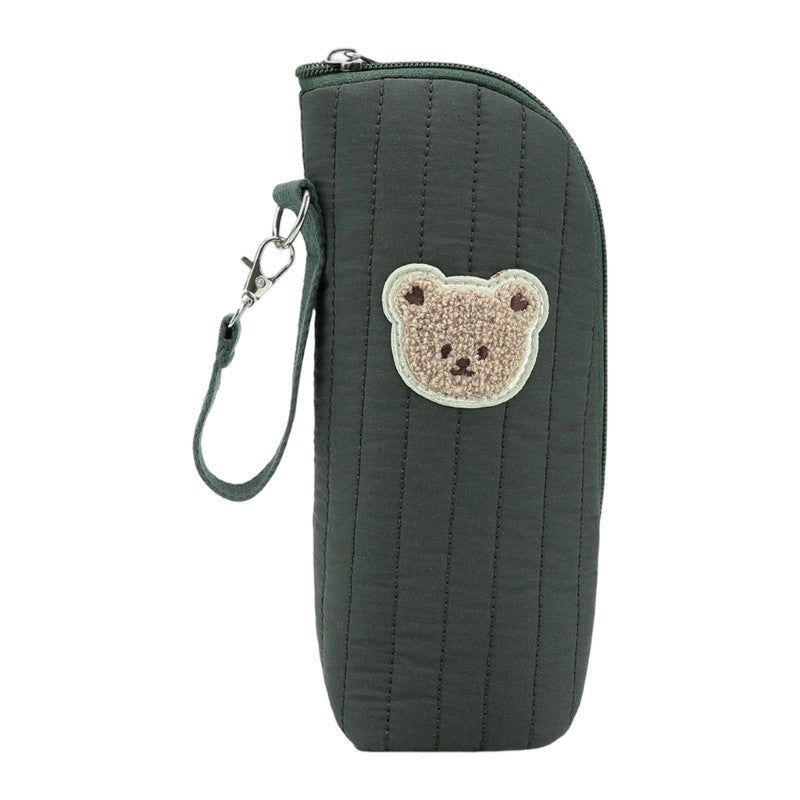 J15U Multifunctional Cotton Thermal Bottle Bag With Aluminum Insulation Design For Baby Feeding Essential Travelling