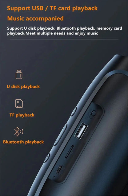 Xiaomi Portable Dual Bluetooth Speaker Stereo Outdoor Playback Fm Voice Broadcasting Portable Subwoofer 50 Wireless Speaker