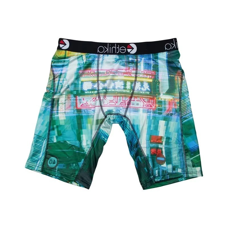 ETHIKA Men Underwear Breathable Sexy Men's Panties Lingerie Underpants Male Man Boxers Fashion Print Mens Boxer Briefs Trunks
