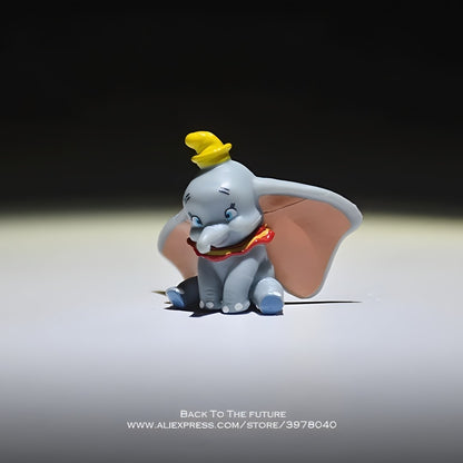 Disney Dumbo 2,5cm Elefante Mini Boneca Action Figure Anime Decoração Coleção Brinquedo Modelo Para Presente Infantil