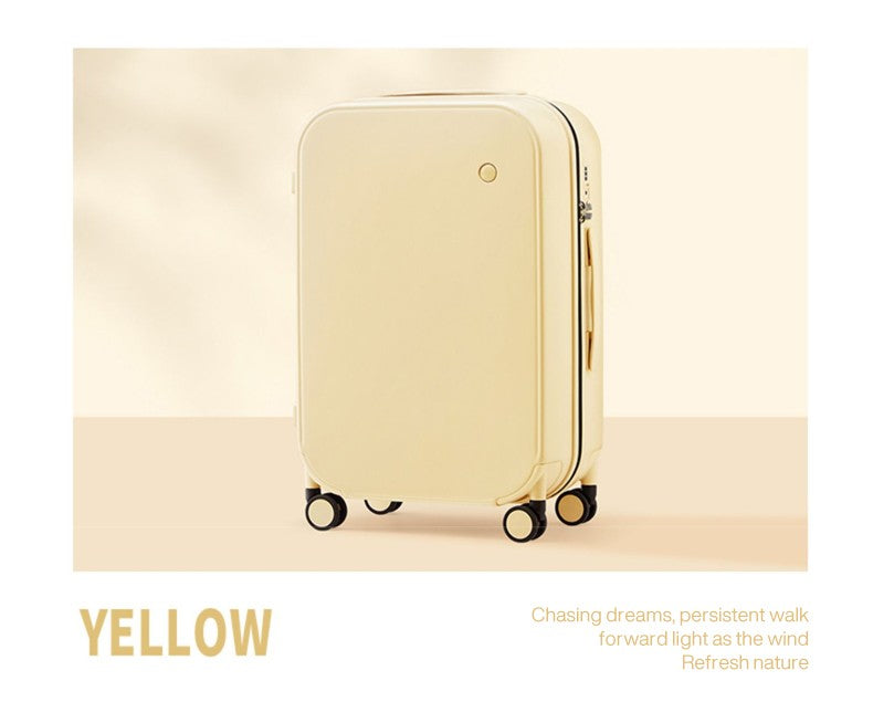 Mixi Patent Design Travel Luggage Women Men Suitcase On Wheels Spinner Trolley Case Bag 18" Carry On 20" 24" Check In 100% PC